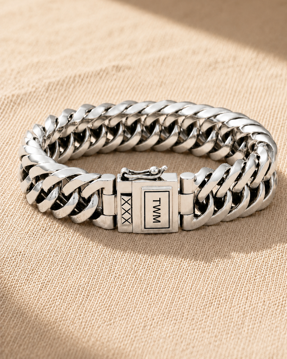 Curb Chain Bracelet — Solid 925