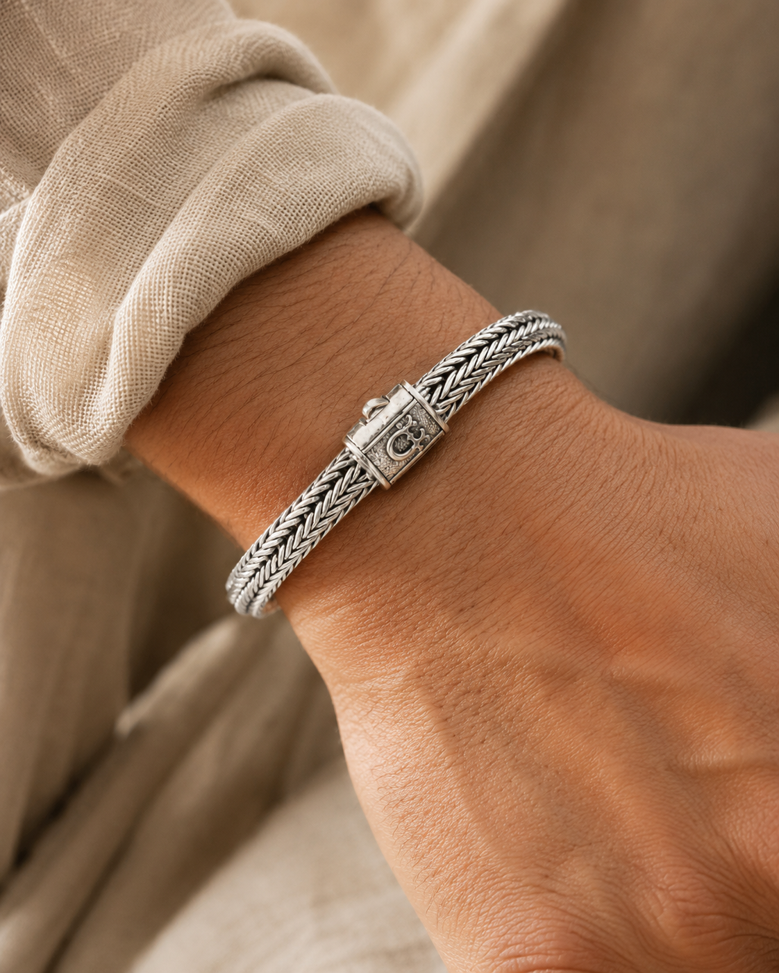 Durda Woven Bracelet — Solid 925